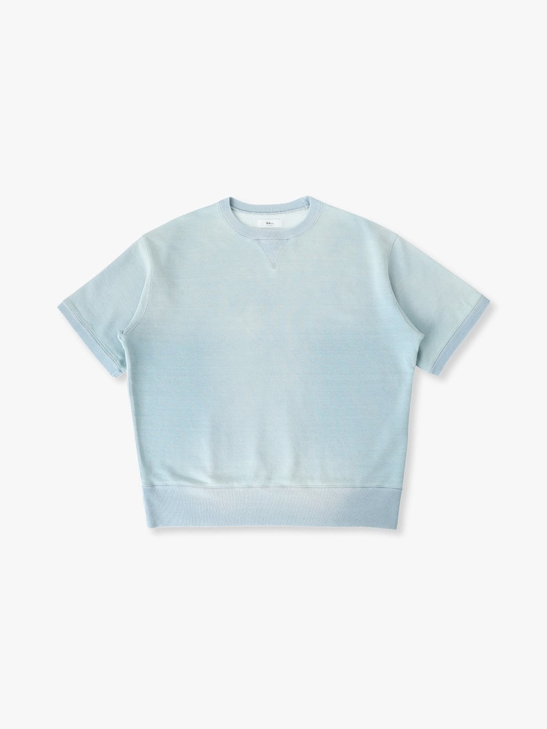 インディゴ ハイゲージ スウェットティー 詳細画像 light blue 3