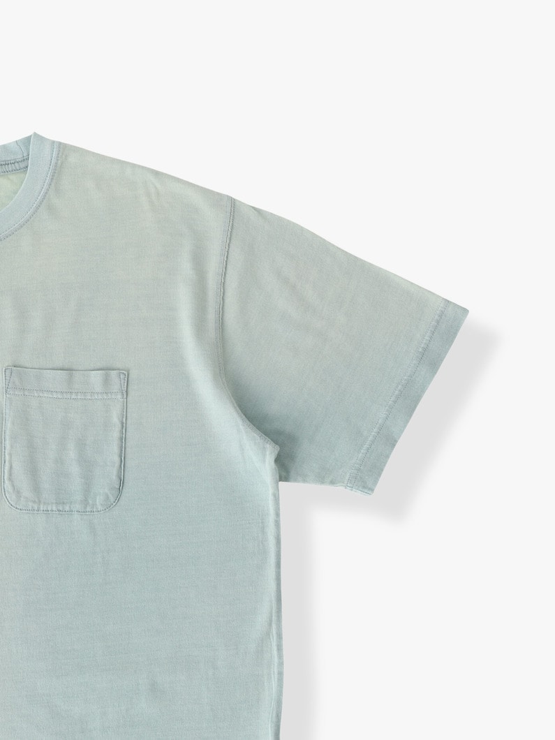 インディゴ ポケット ティー 詳細画像 light blue 2
