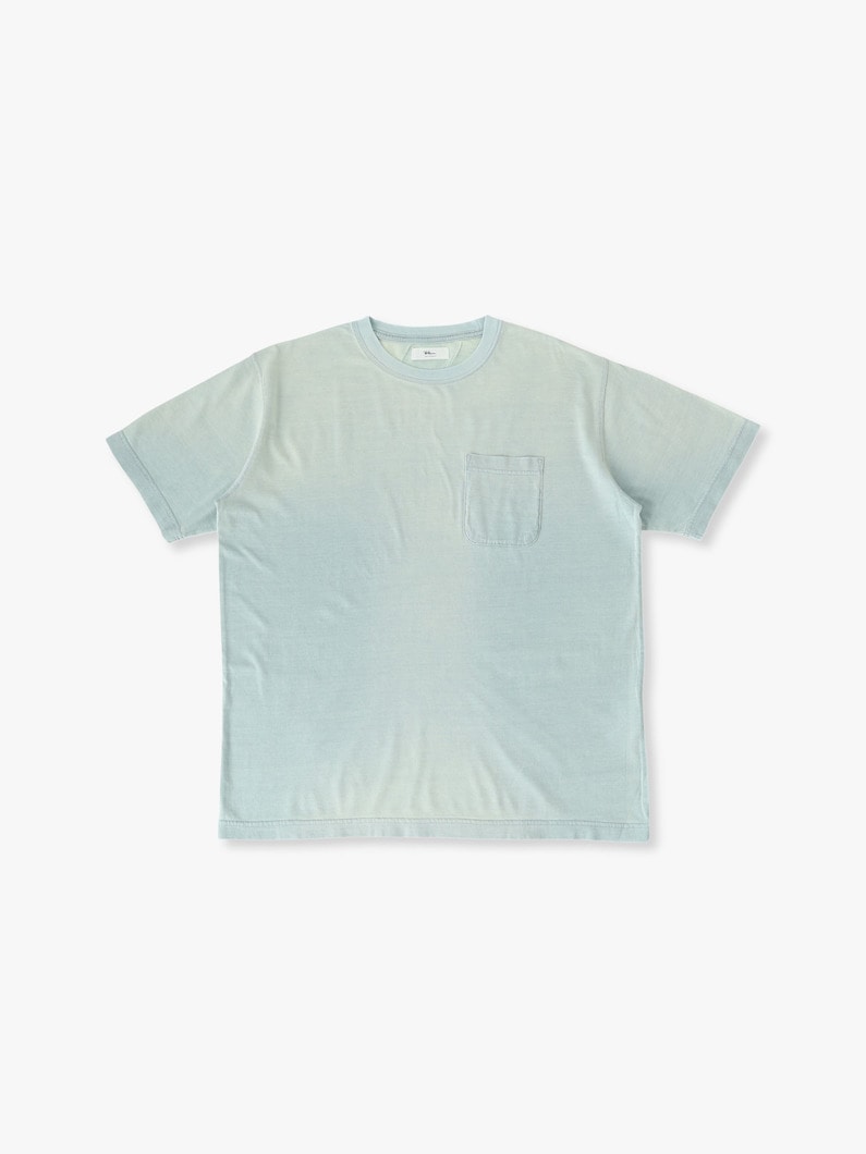 インディゴ ポケット ティー 詳細画像 light blue 1
