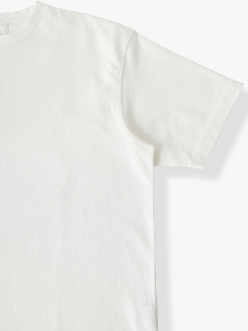 ダブルジャージー ルーズフィット ティー 詳細画像 white 2