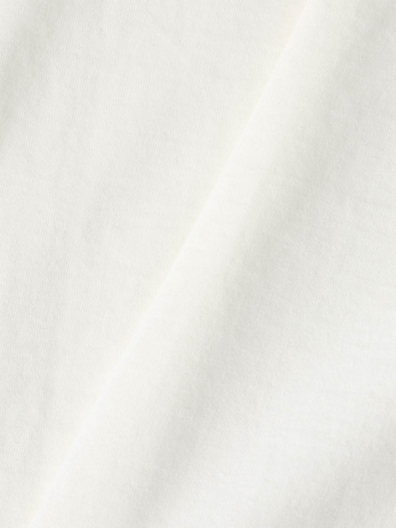ダブルジャージー ルーズフィット ティー 詳細画像 white 3
