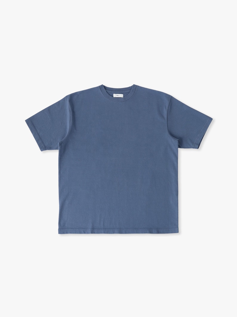 ダブルジャージー ルーズフィット ティー 詳細画像 blue 3