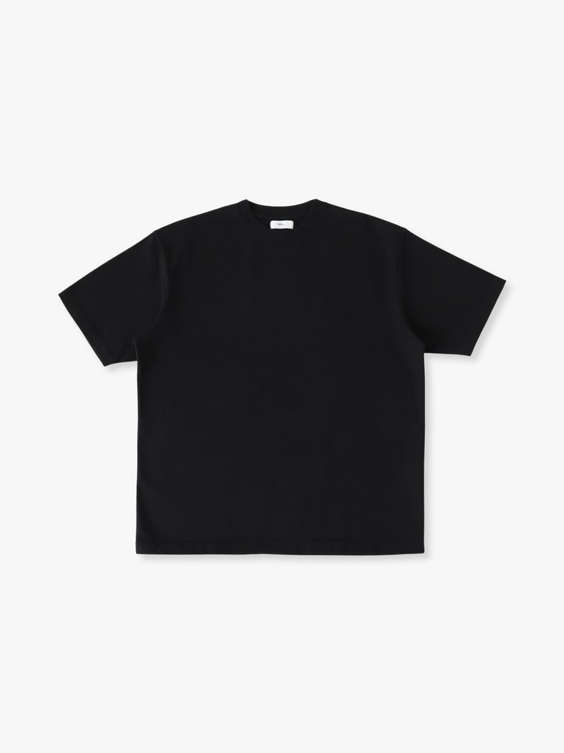 ダブルジャージー ルーズフィット ティー 詳細画像 black 3