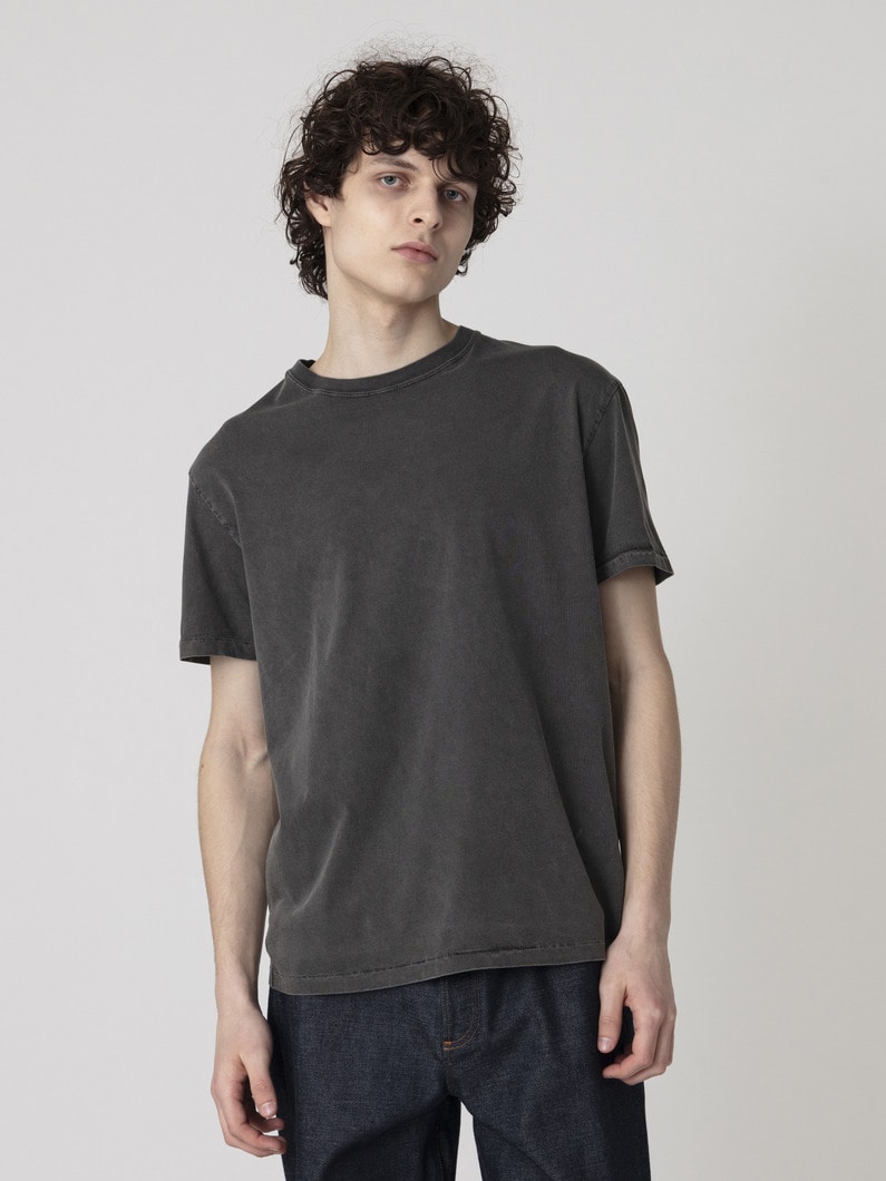 ピグメントダイ ハイゲージ ティー 詳細画像 charcoal gray 1