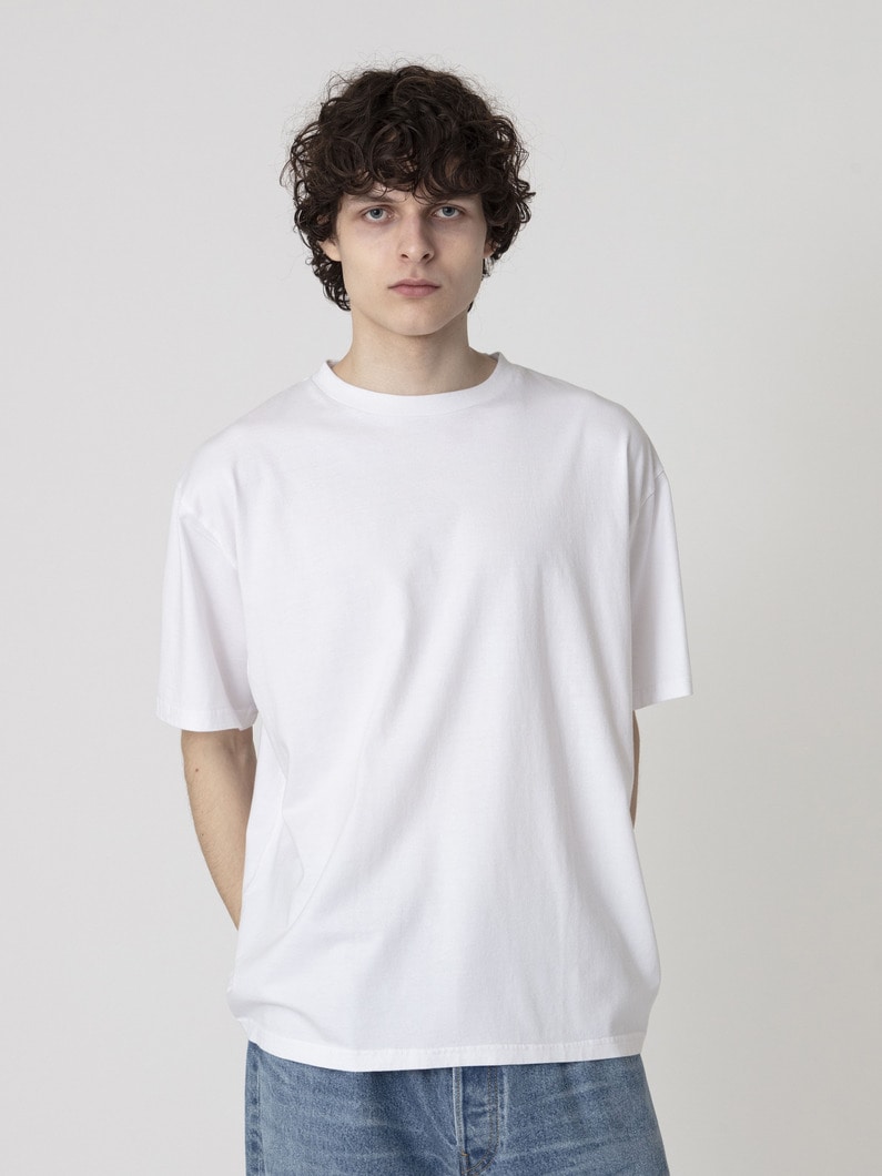 サステナブルコットン ティー 詳細画像 white