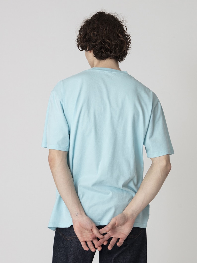 サステナブルコットン ティー 詳細画像 blue 2