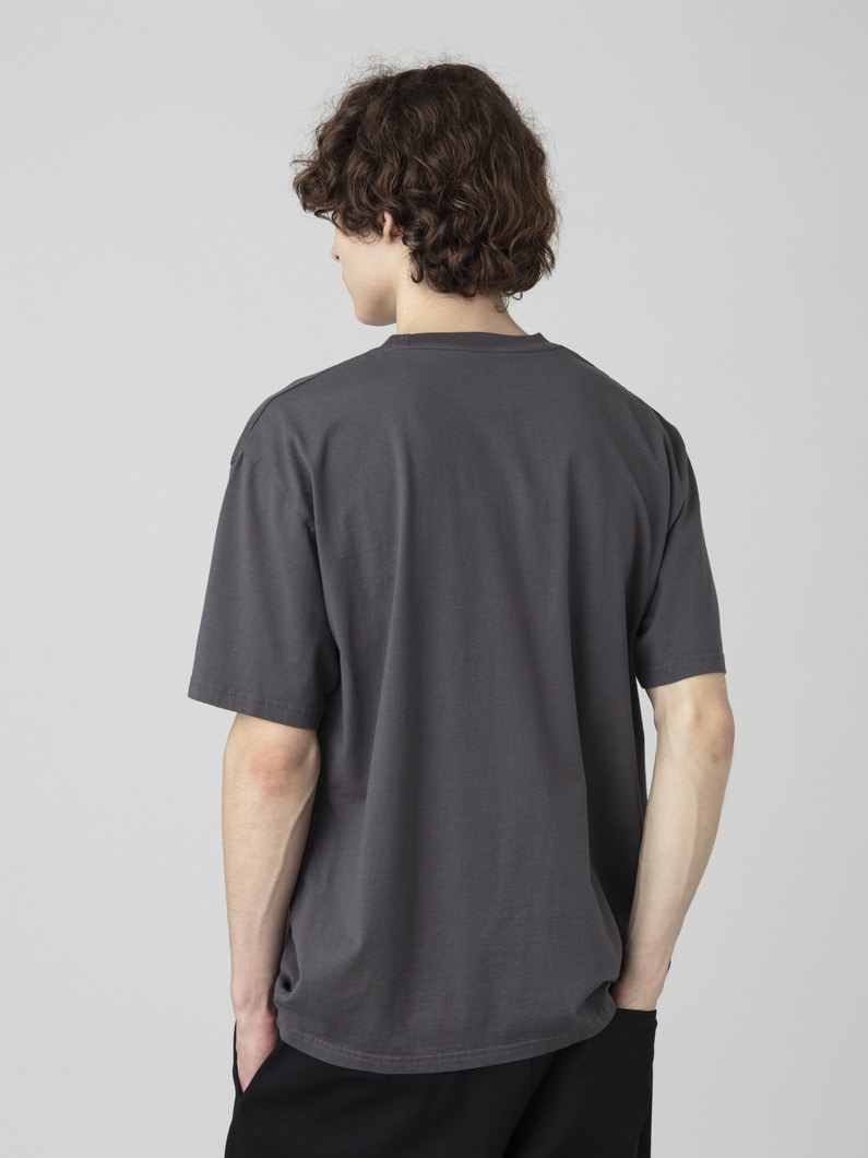 サステナブルコットン ティー 詳細画像 charcoal gray 2