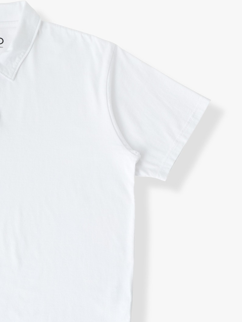 サステナブルコットン ポロシャツ 詳細画像 blue 2