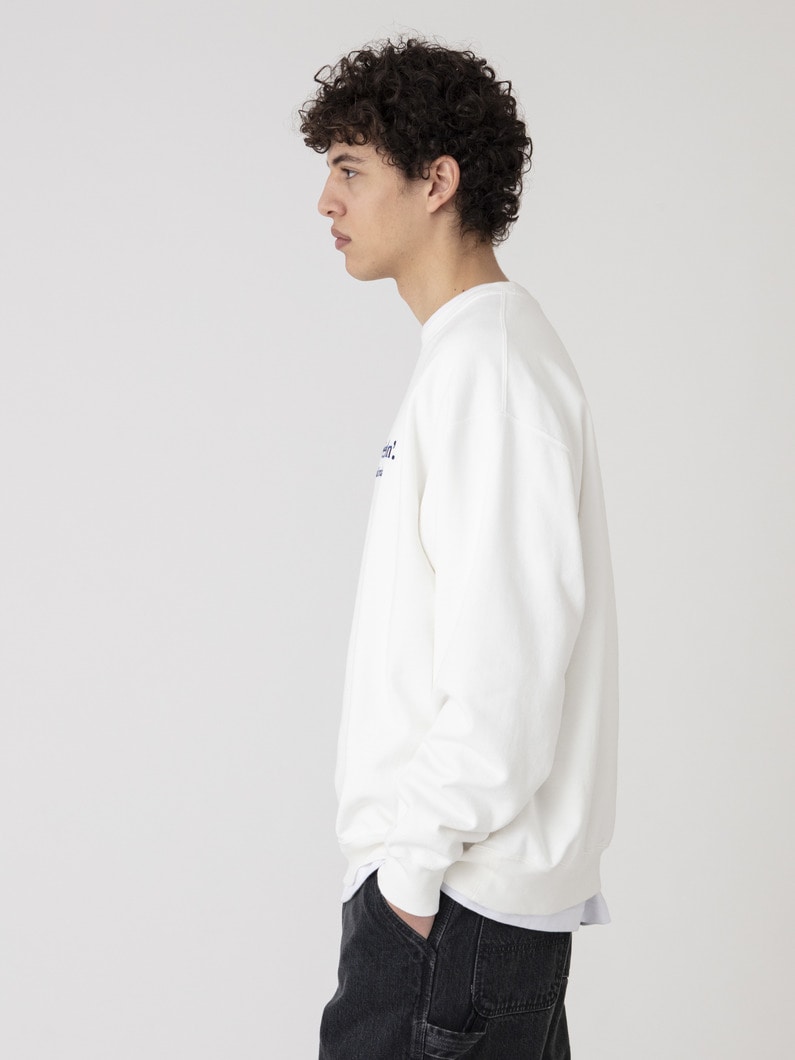 カリフォルニアフィーリン ロゴスウェットプルオーバー 詳細画像 white 2