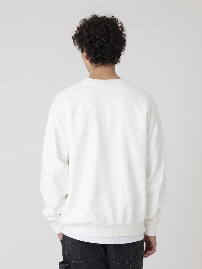 カリフォルニアフィーリン ロゴスウェットプルオーバー 詳細画像 white 3