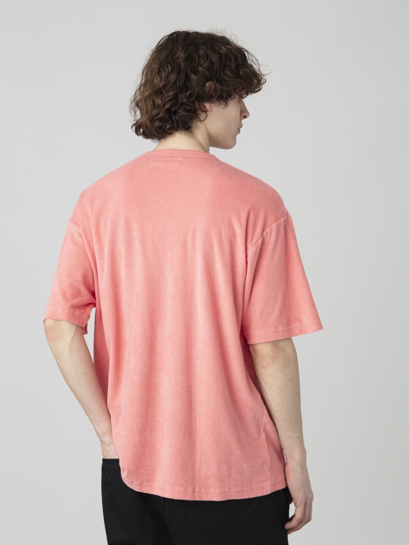 コットン パイル ティー 詳細画像 pink 2