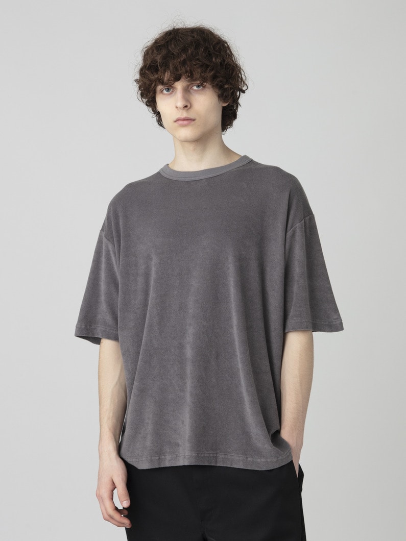 コットン パイル ティー 詳細画像 gray 1