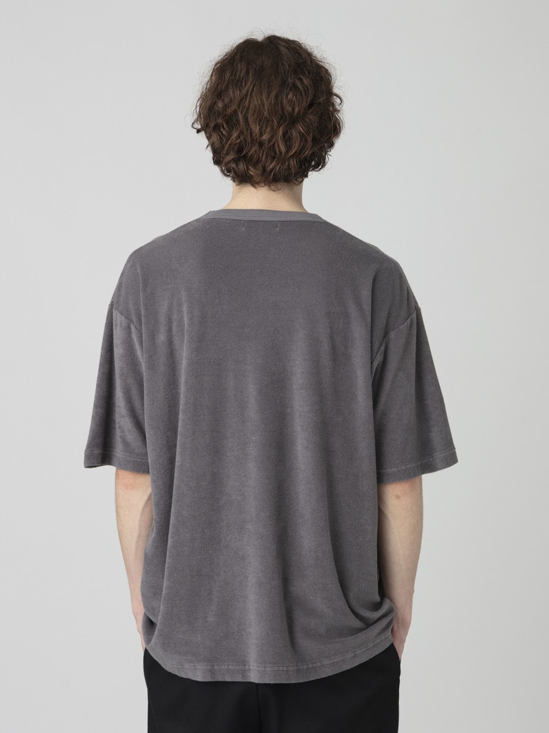 コットン パイル ティー 詳細画像 gray 2