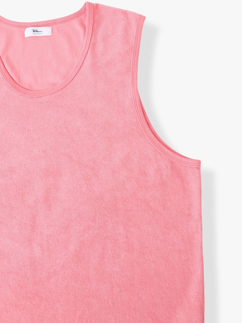コットンパイル タンクトップ 詳細画像 pink 2