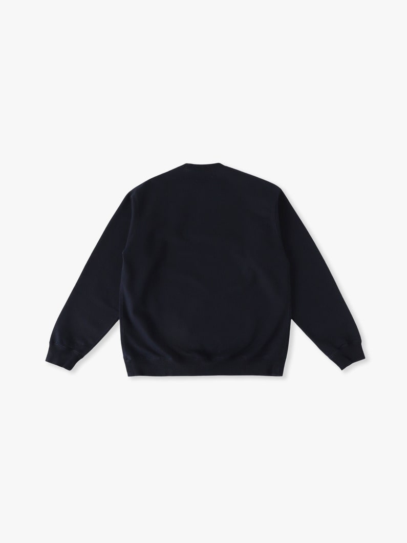 シルケット スウェットプルオーバー 詳細画像 navy 1