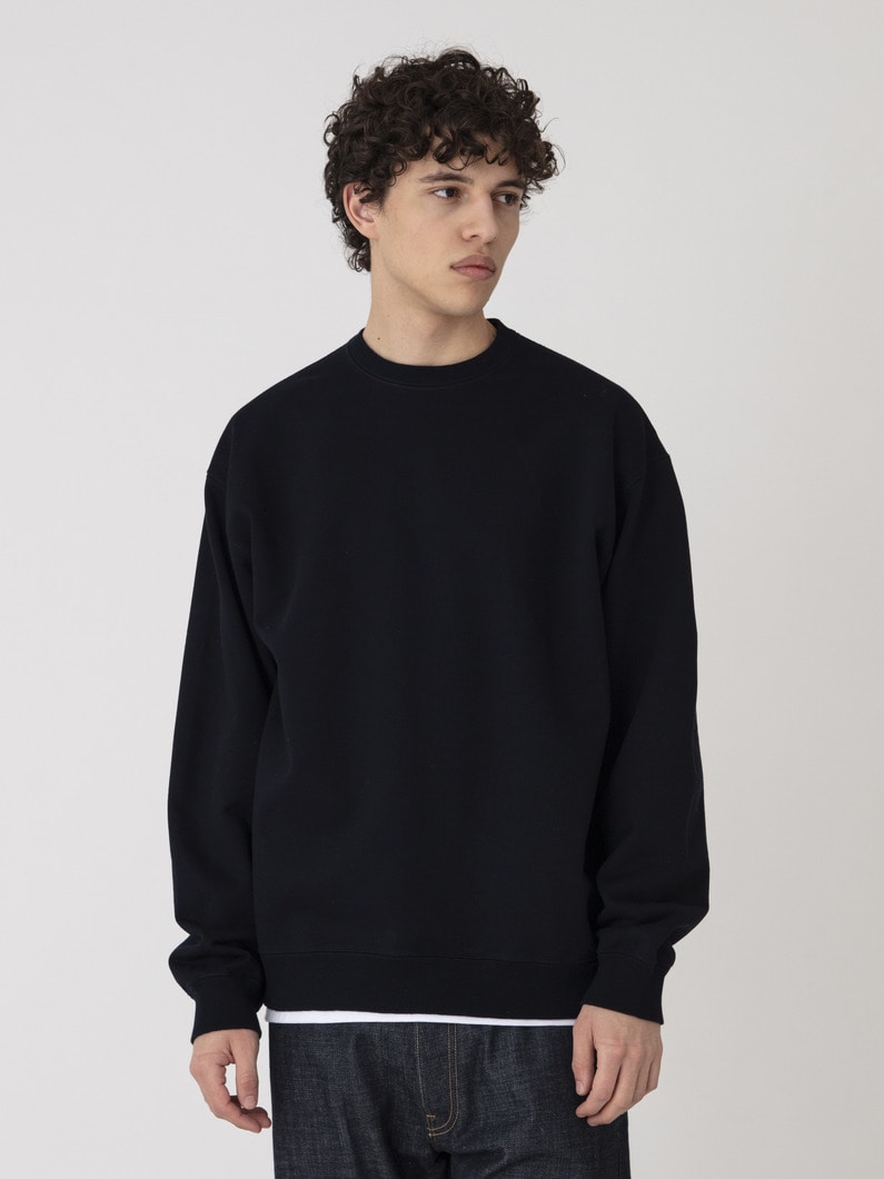 シルケット スウェットプルオーバー 詳細画像 navy 1