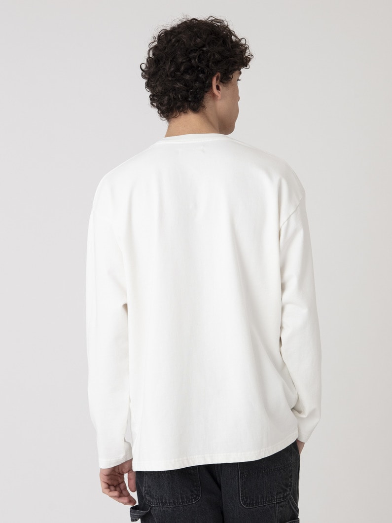 MVS ロングスリーブティー 詳細画像 white 2