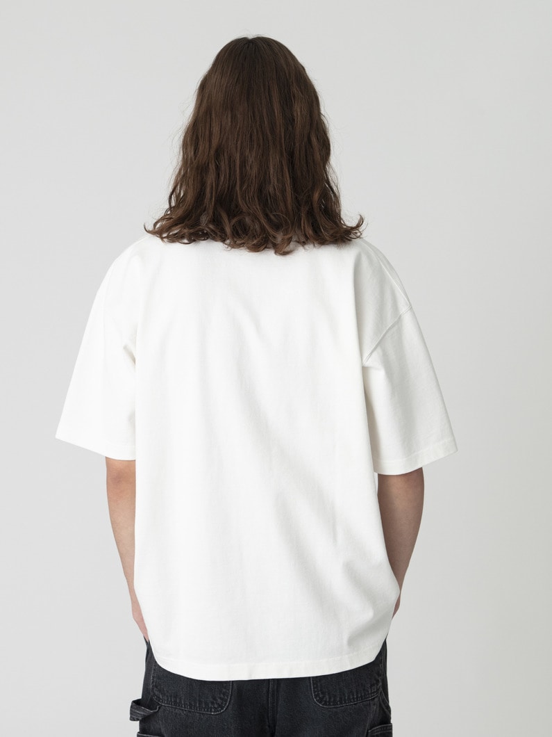 ピグメントダイ ワイドフィット ティー 詳細画像 white 2