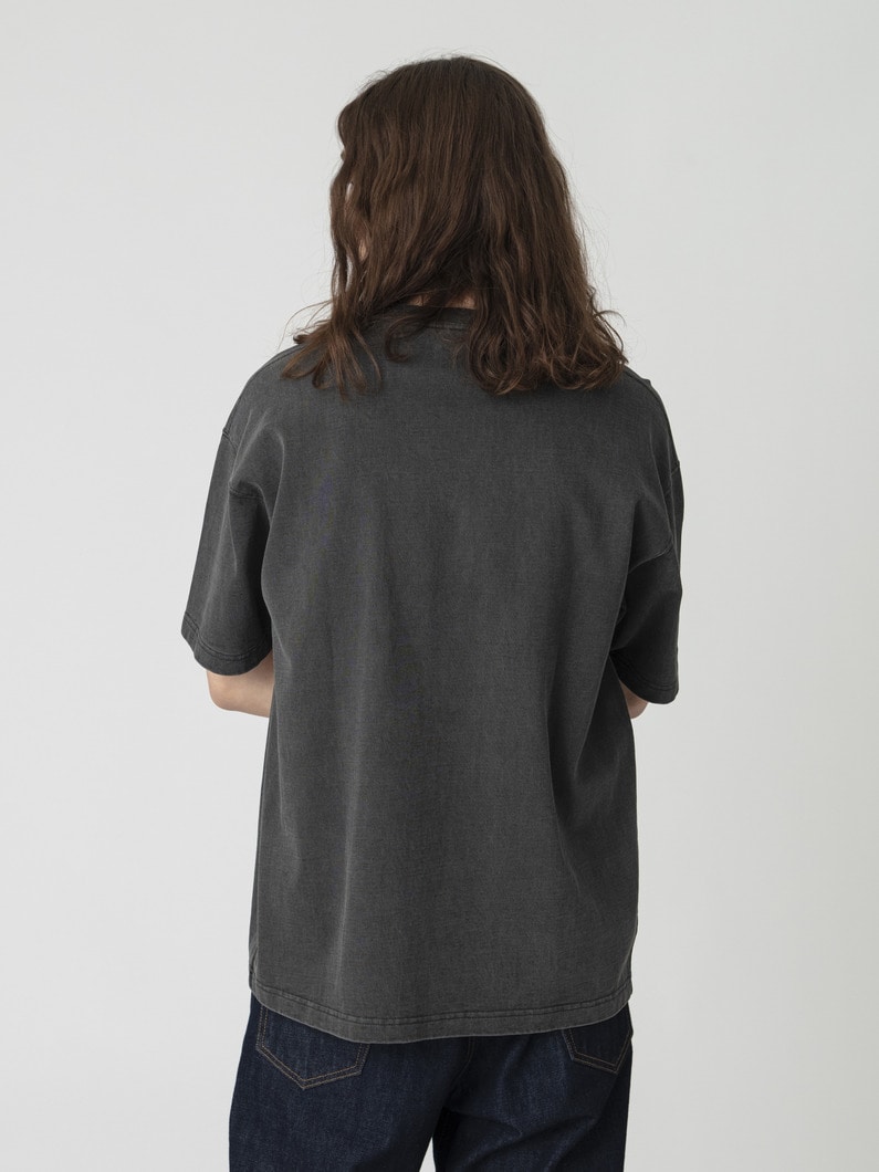ピグメントダイ ワイドフィット ティー 詳細画像 charcoal gray 2