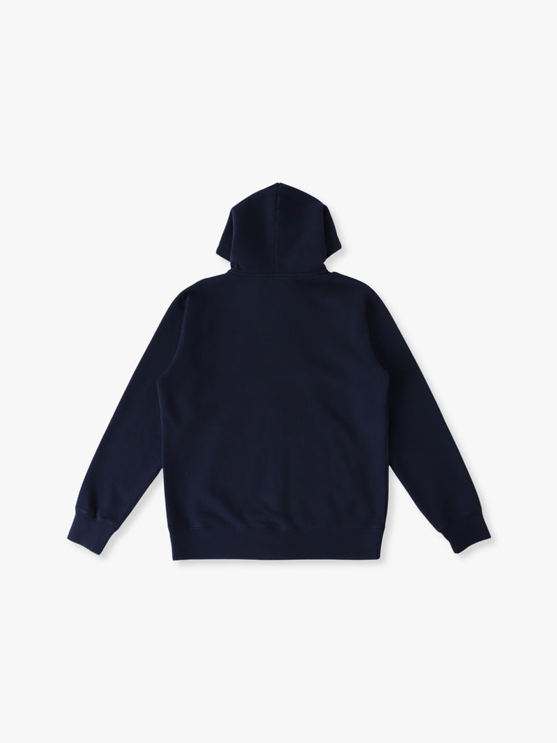 オーガニックコットン クラシック フレンチテリー スウェットジップフーディー（ネイビー） 詳細画像 navy 1