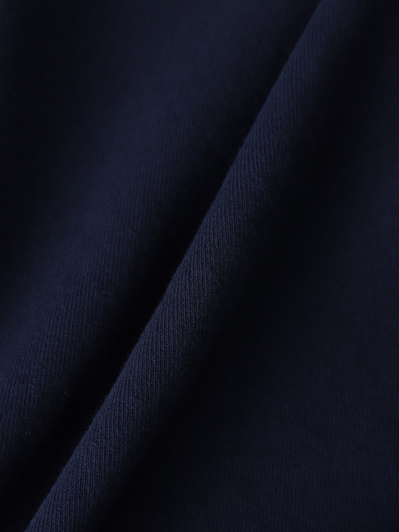 オーガニックコットン クラシック フレンチテリー スウェットジップフーディー（ネイビー） 詳細画像 navy 4