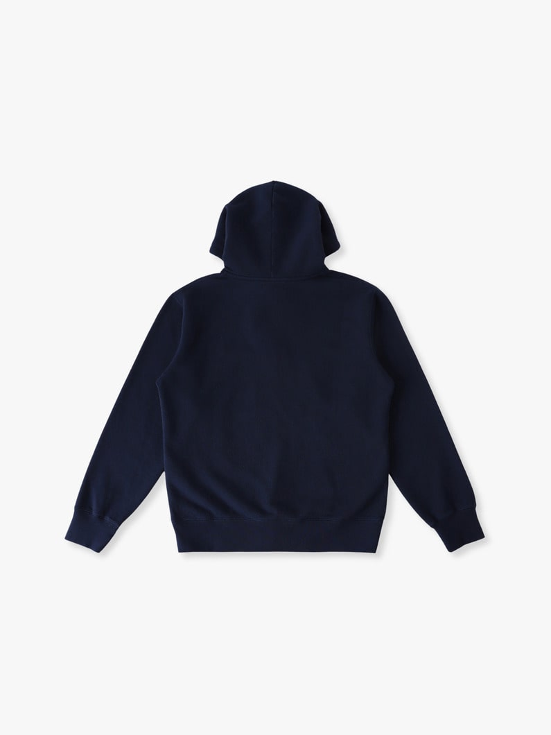 オーガニックコットン クラシック フレンチテリー スウェットフーディー（ネイビー） 詳細画像 navy 1