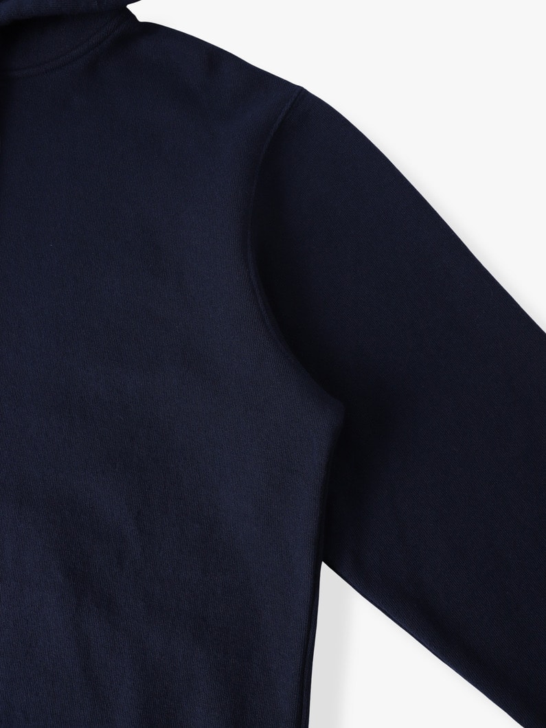 オーガニックコットン クラシック フレンチテリー スウェットフーディー（ネイビー） 詳細画像 navy 2