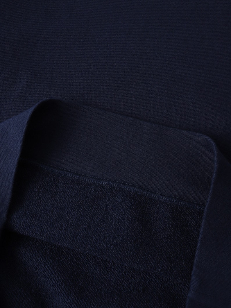 オーガニックコットン クラシック フレンチテリー スウェットプルオーバー（ネイビー） 詳細画像 navy 3