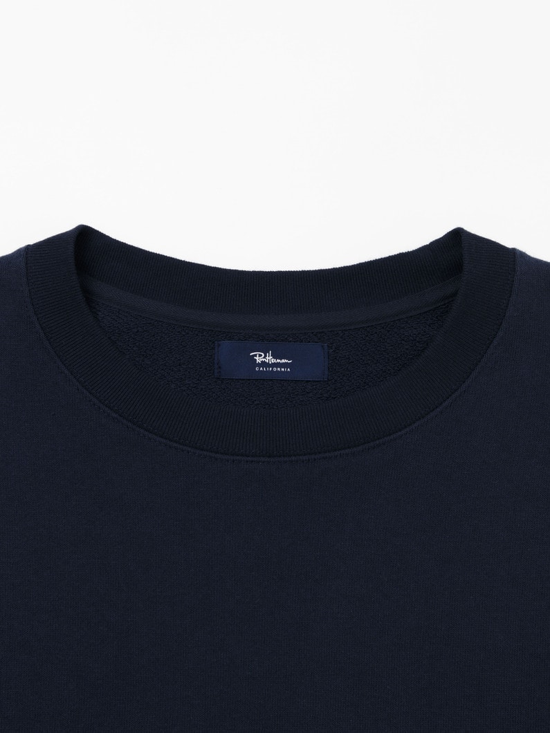 オーガニックコットン クラシック フレンチテリー スウェットプルオーバー（ネイビー） 詳細画像 navy 5