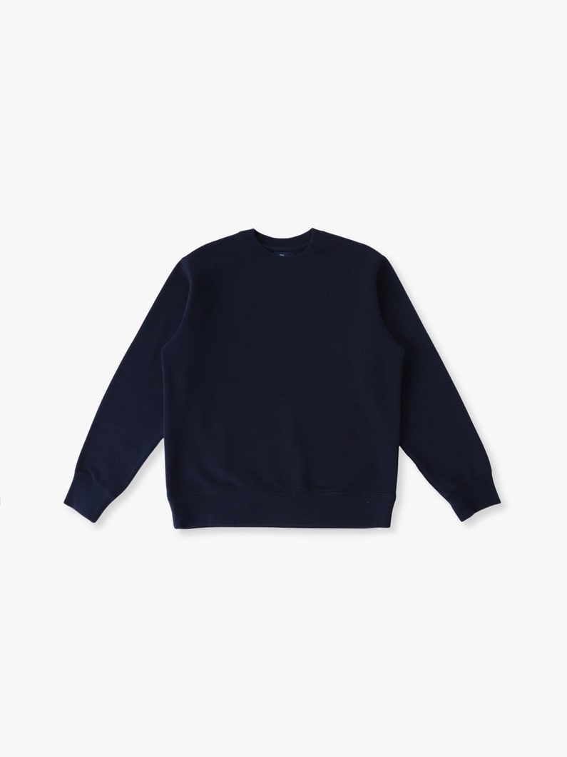 オーガニックコットン クラシック フレンチテリー スウェットプルオーバー（ネイビー） 詳細画像 navy 3