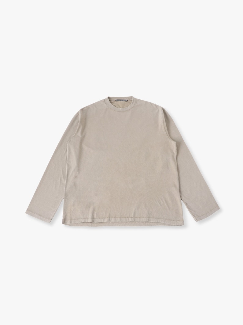 バックロゴ ロングスリーブティー 詳細画像 light beige 1