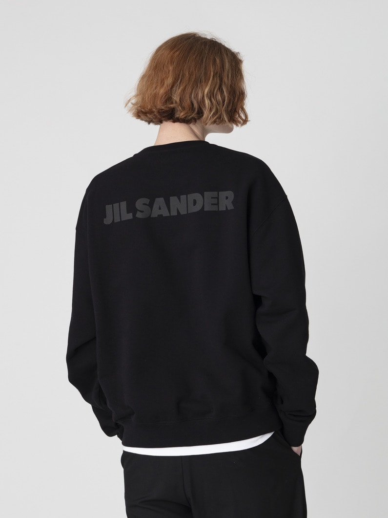 ブラックロゴ スウェットプルオーバー 詳細画像 black/black 1