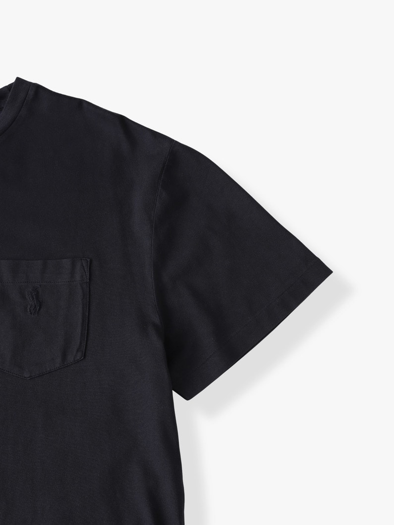 ブラックガーメントダイ ティー 詳細画像 black 2