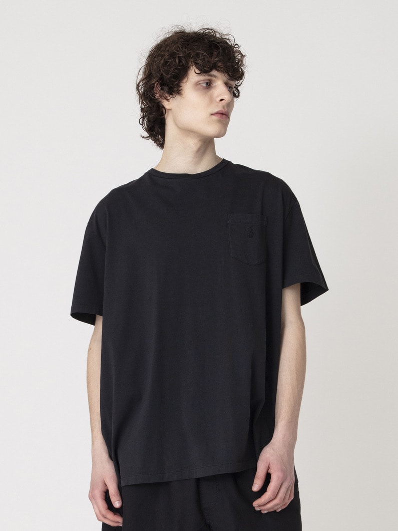 ブラックガーメントダイ ティー 詳細画像 black 1