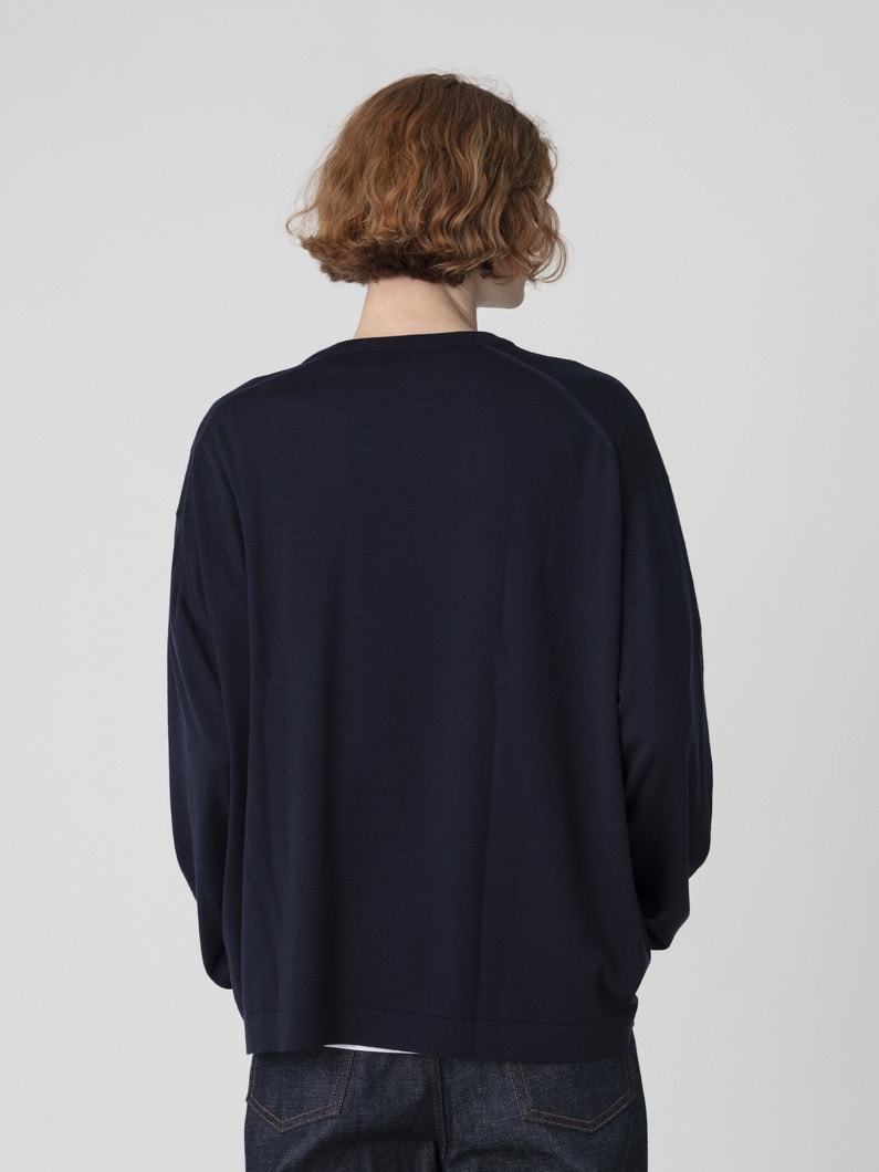 メリノウール ニットプルオーバー｜JOHN SMEDLEY(ジョン スメドレー