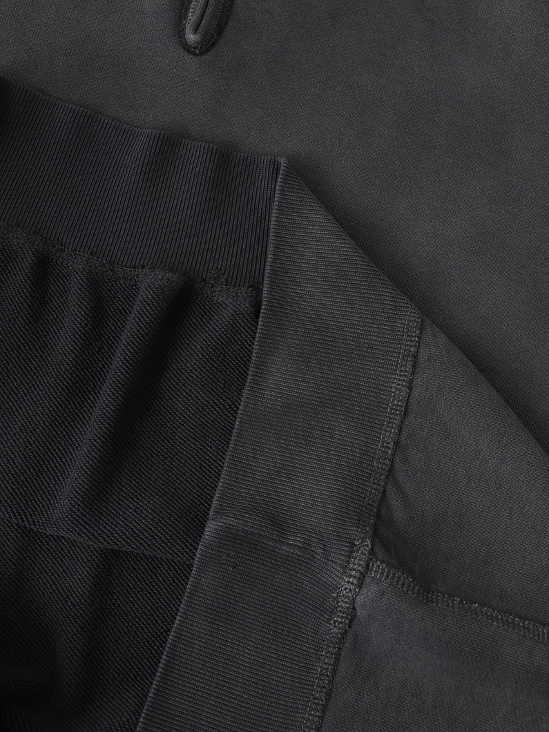 クォータジップ スウェットプルオーバー 詳細画像 black 4