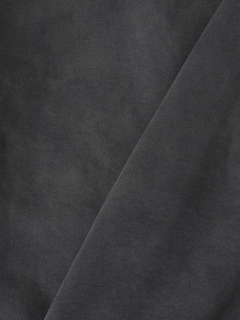 クォータジップ スウェットプルオーバー 詳細画像 black 5