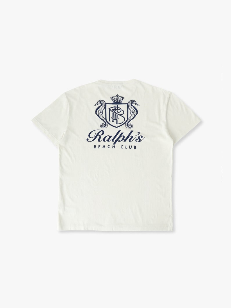 クラシックフィット ジャージー グラフィック ティー 詳細画像 white 1