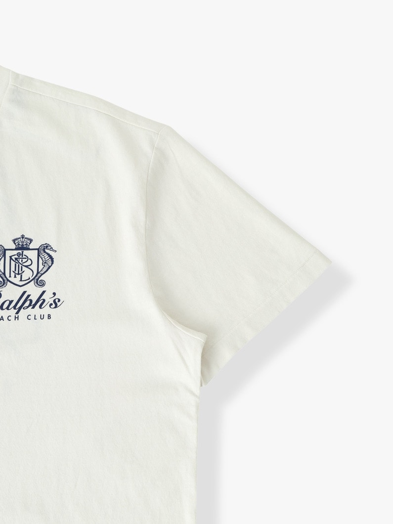 クラシックフィット ジャージー グラフィック ティー 詳細画像 white 2