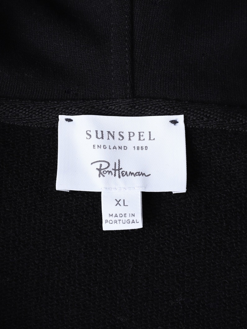 ループバック ラグラン スウェット ジップフーディー 詳細画像 navy 3