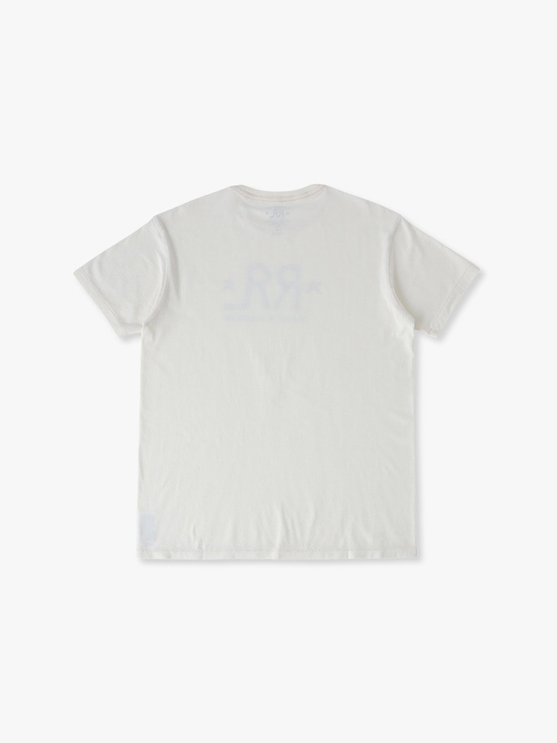 RRLロゴ ティー 詳細画像 white/navy 1