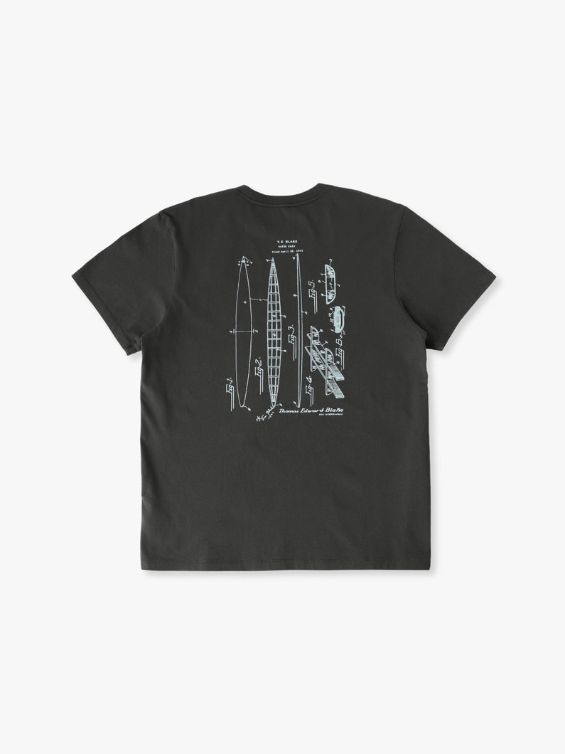 トムブレイク ブループリント ティー 詳細画像 charcoal gray 1