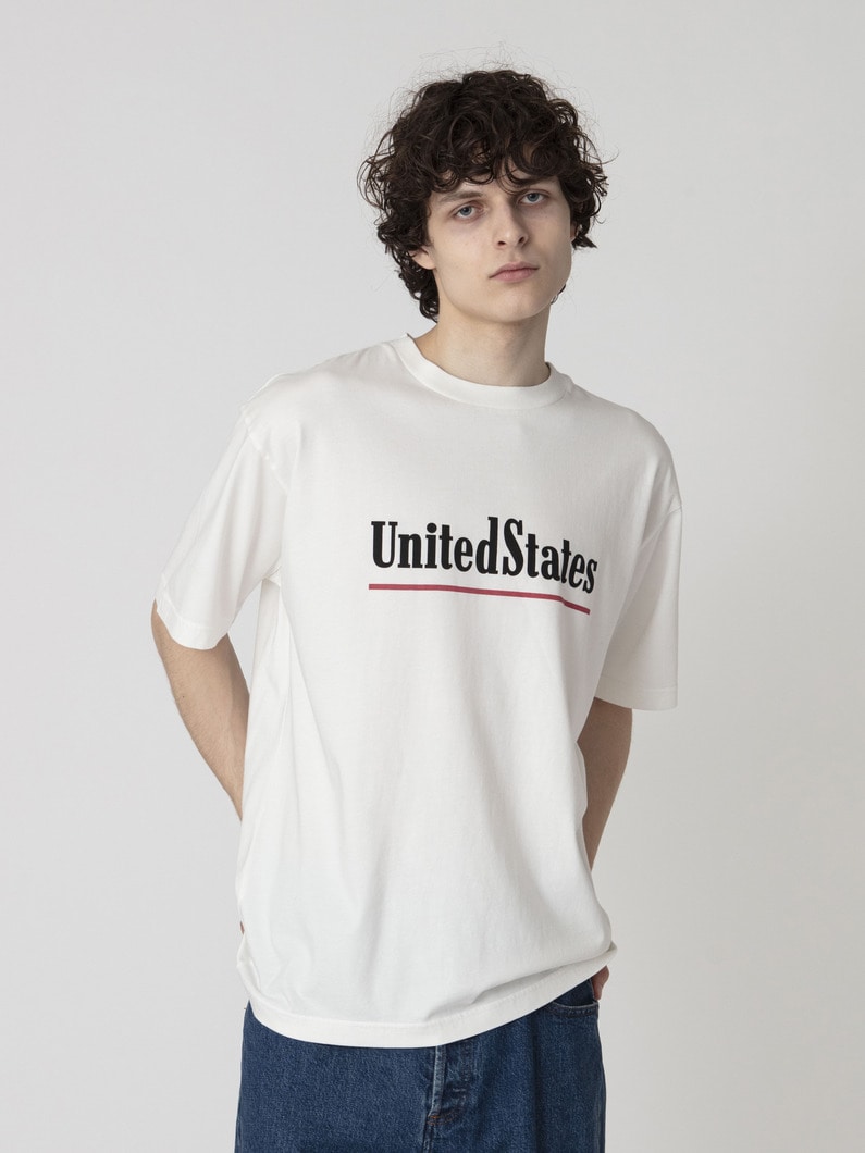 ユナイテッドステイツ ティー（A） 詳細画像 off white 1