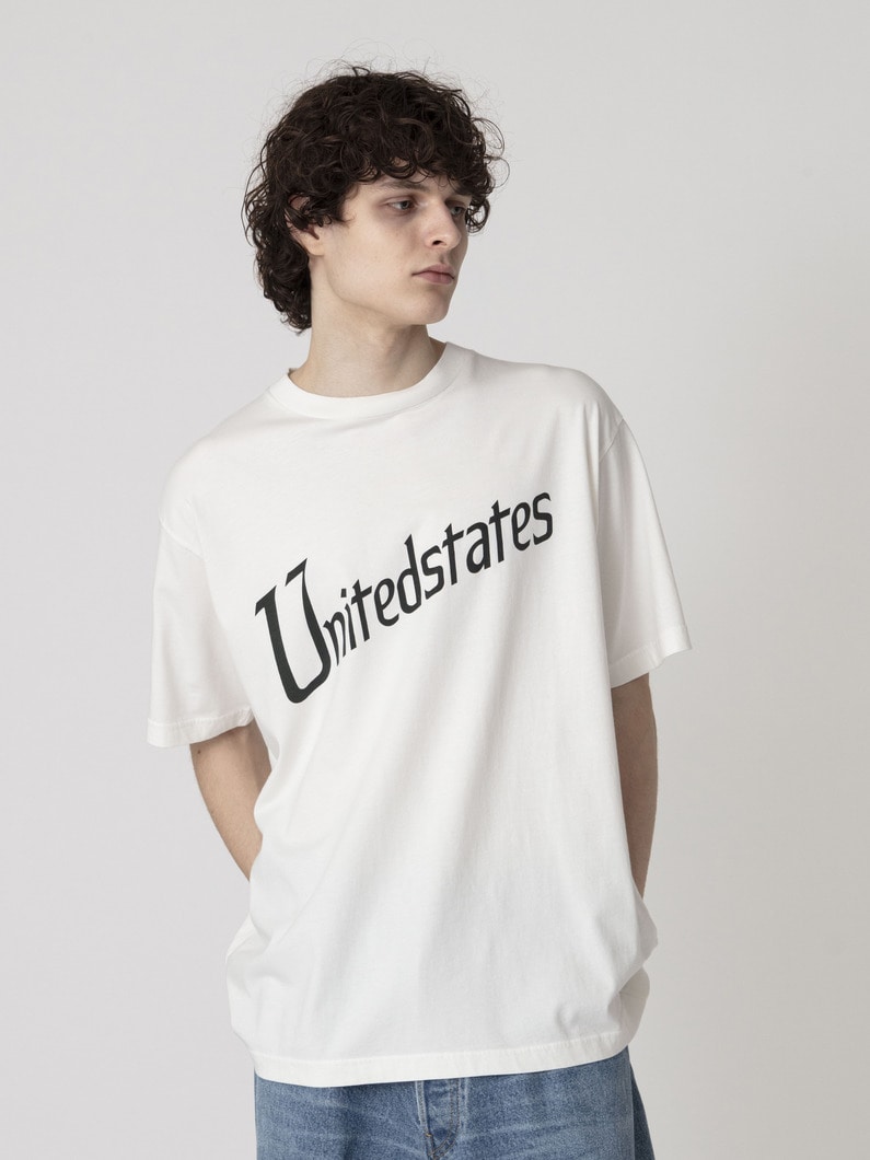 ユナイテッドステイツ ティー（B） 詳細画像 off white 1