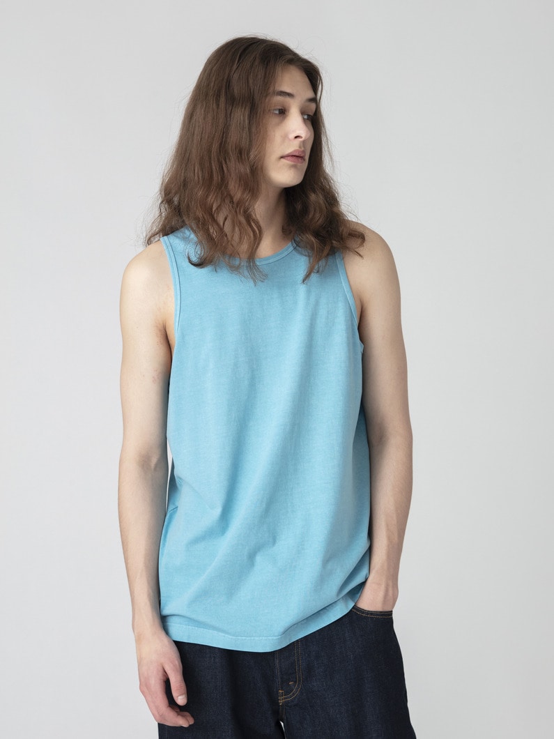 ドライタッチ ジャージー タンクトップ 詳細画像 blue