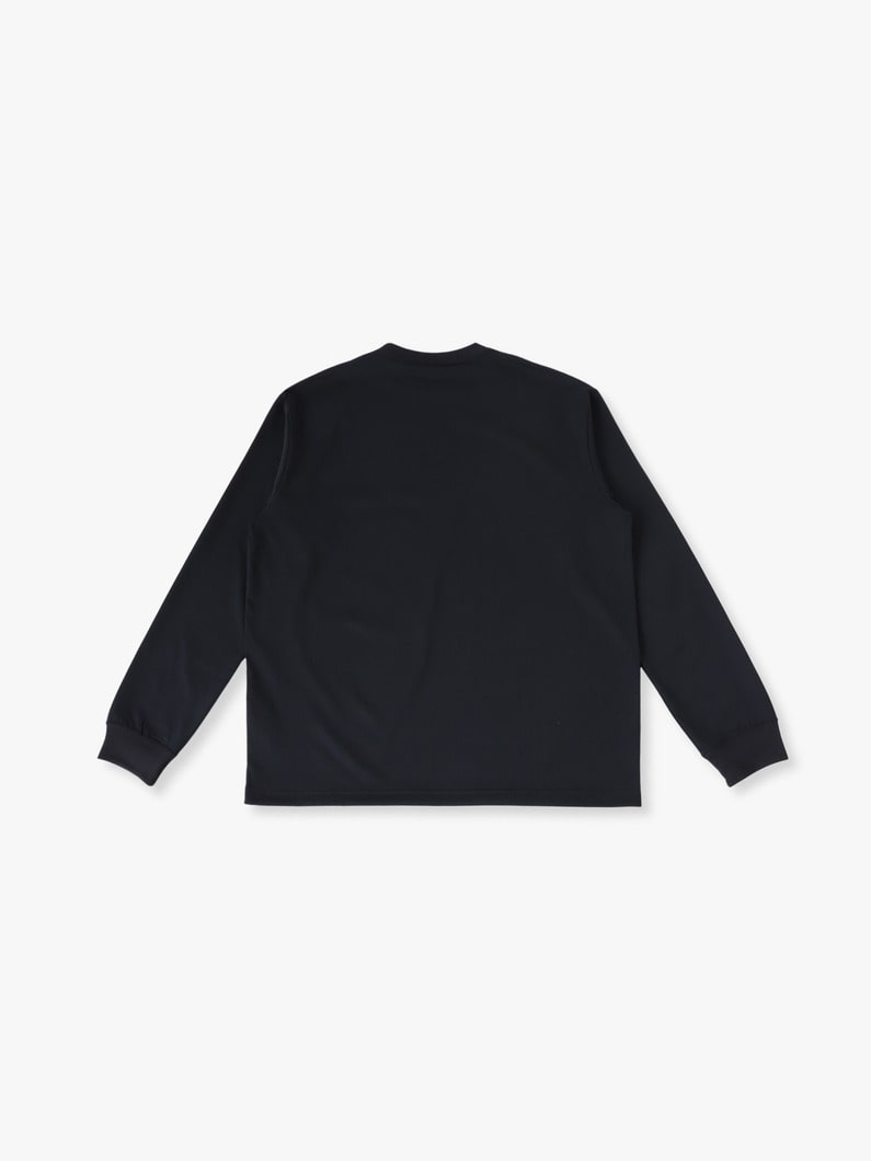アドスリー ロングスリーブティー 詳細画像 black 1