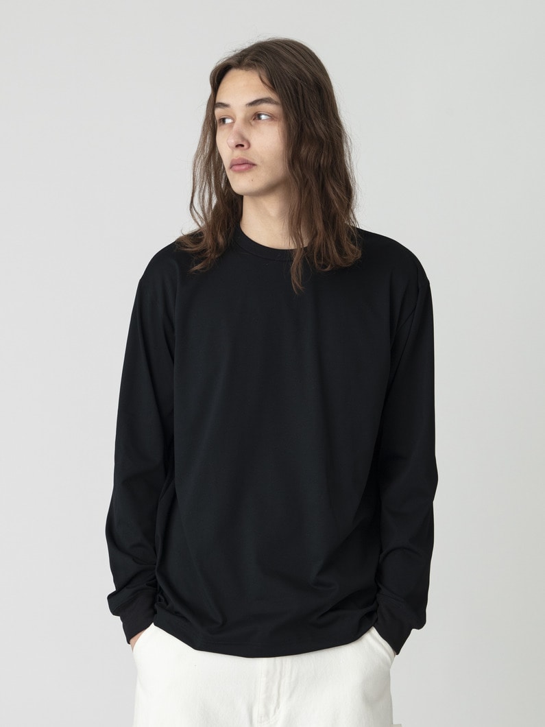 アドスリー ロングスリーブティー 詳細画像 black 1