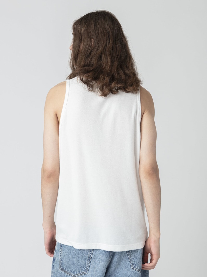 パイルタンクトップ 詳細画像 white 2