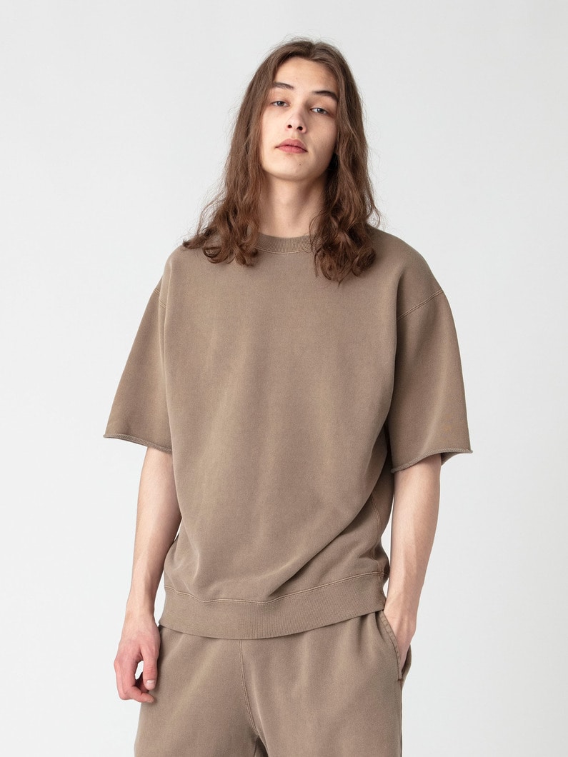 スウェット ティー 詳細画像 brown