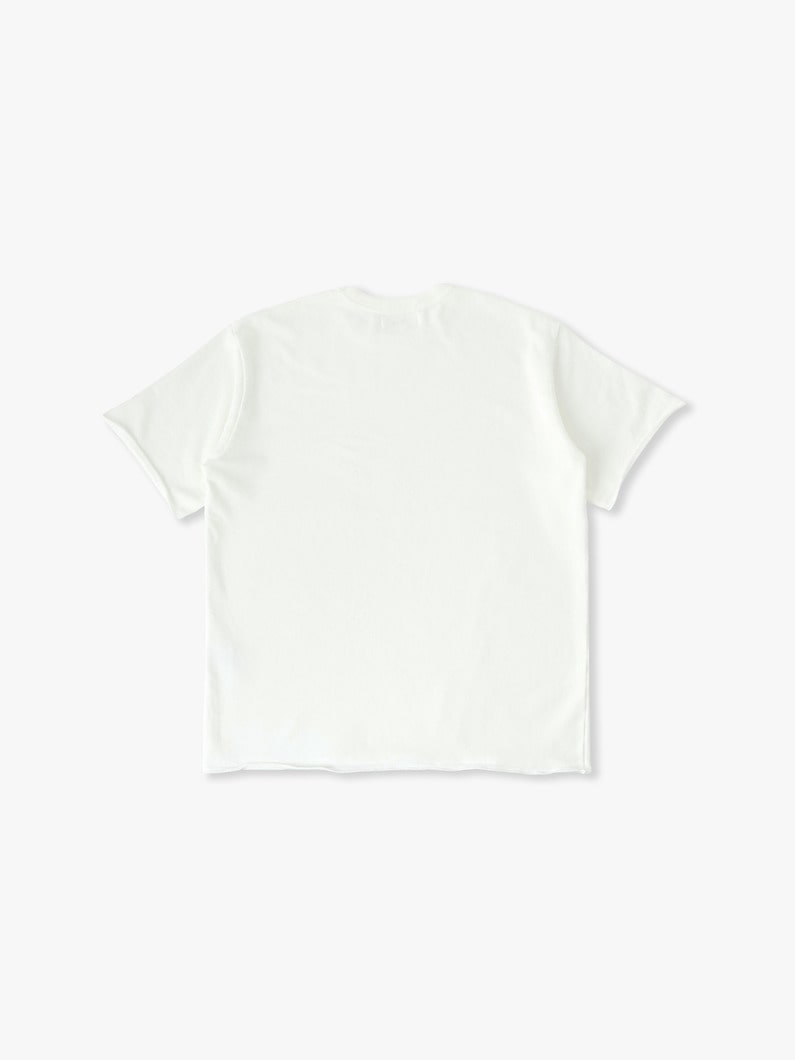 オーガニックコットン カットオフ ティー 詳細画像 off white 1